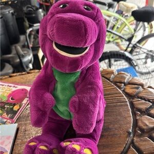 Barney Interactive Purple Dinosaur Plush Toy